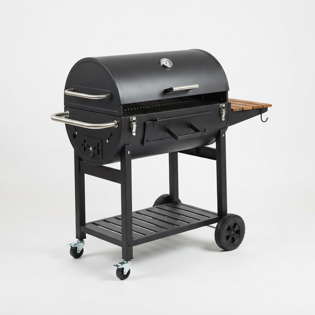 Cascade Barrel Charcoal Grill