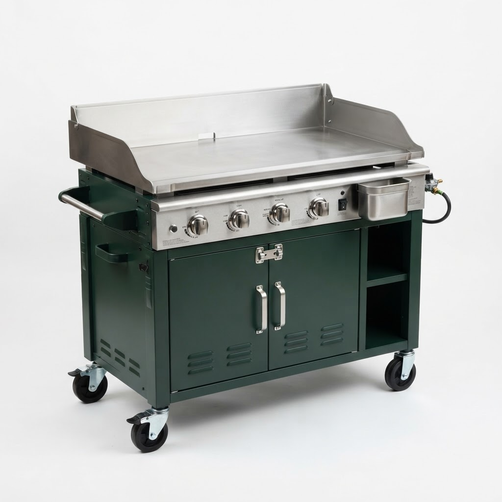 Driftwood Flat-Top Griddle Station