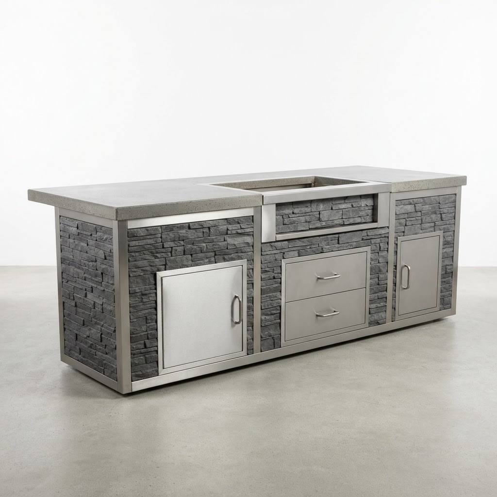 Ridgeline Outdoor Kitchen Island